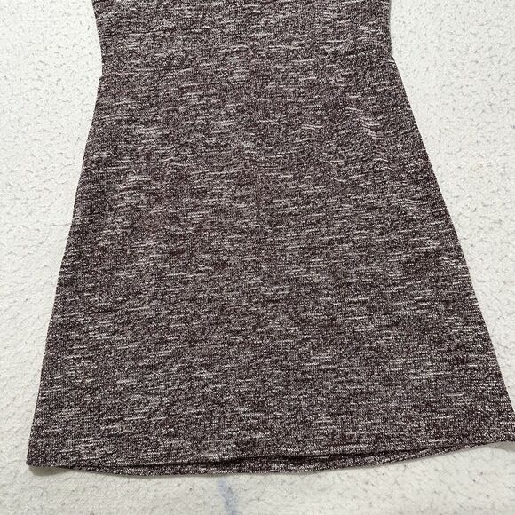 Ann Taylor LOFT Women's 4 Burgundy Short Sleeve Fringe Short Sleeve Sheath Dress - Picture 11 of 12